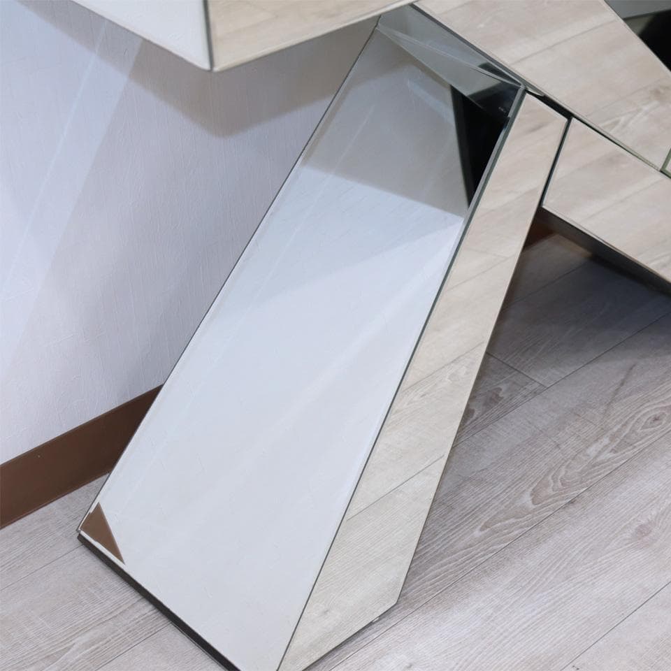 コンソール ミラー家具 ディスプレイスタンド デスク X-type