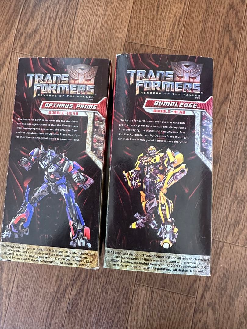 トランスフォーマー　ボビングヘッド　バンブルビー　オプティマスプライム