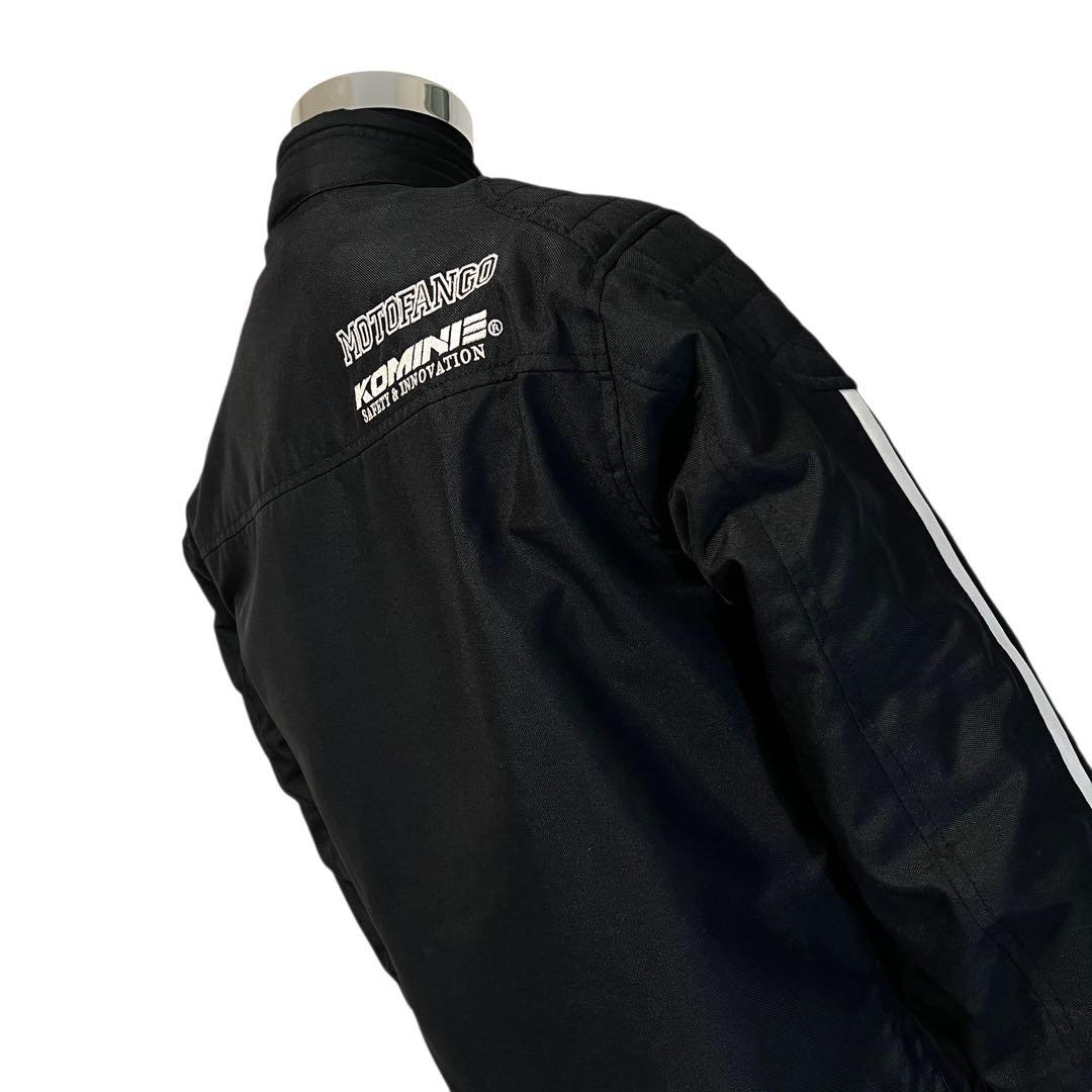 【中綿ライナー】【L】KONNE バイク ライダースジャケット メンズ