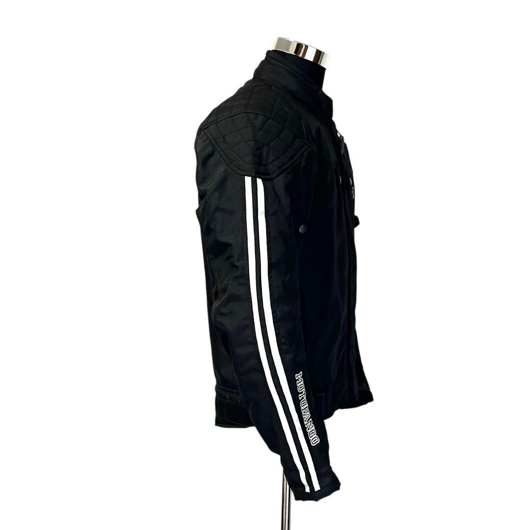 【中綿ライナー】【L】KONNE バイク ライダースジャケット メンズ