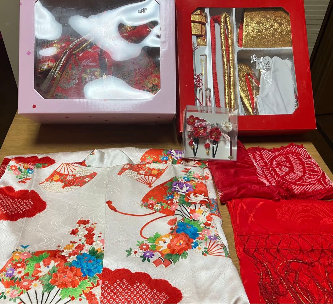 七五三　7歳女児　フルセット　美品