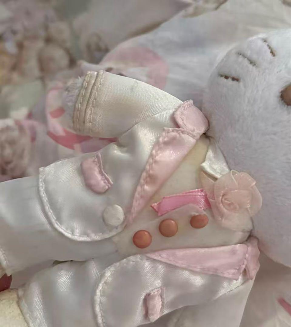 【ダニエル＆ハローキティ】サンリオ ウェディングペアドール　希少品