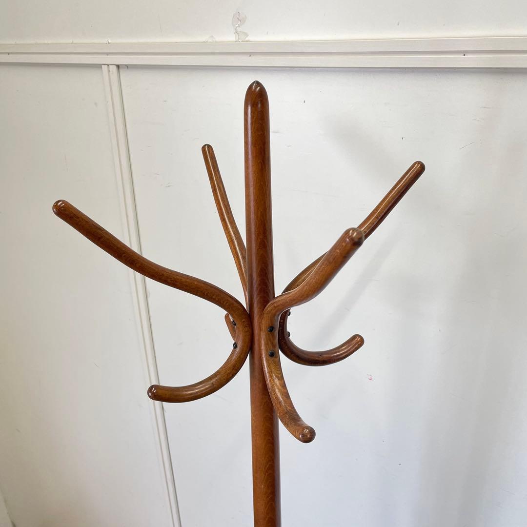 秋田木工 ポールハンガー④ コートハンガー 傘立て 洋服掛け ビンテージ