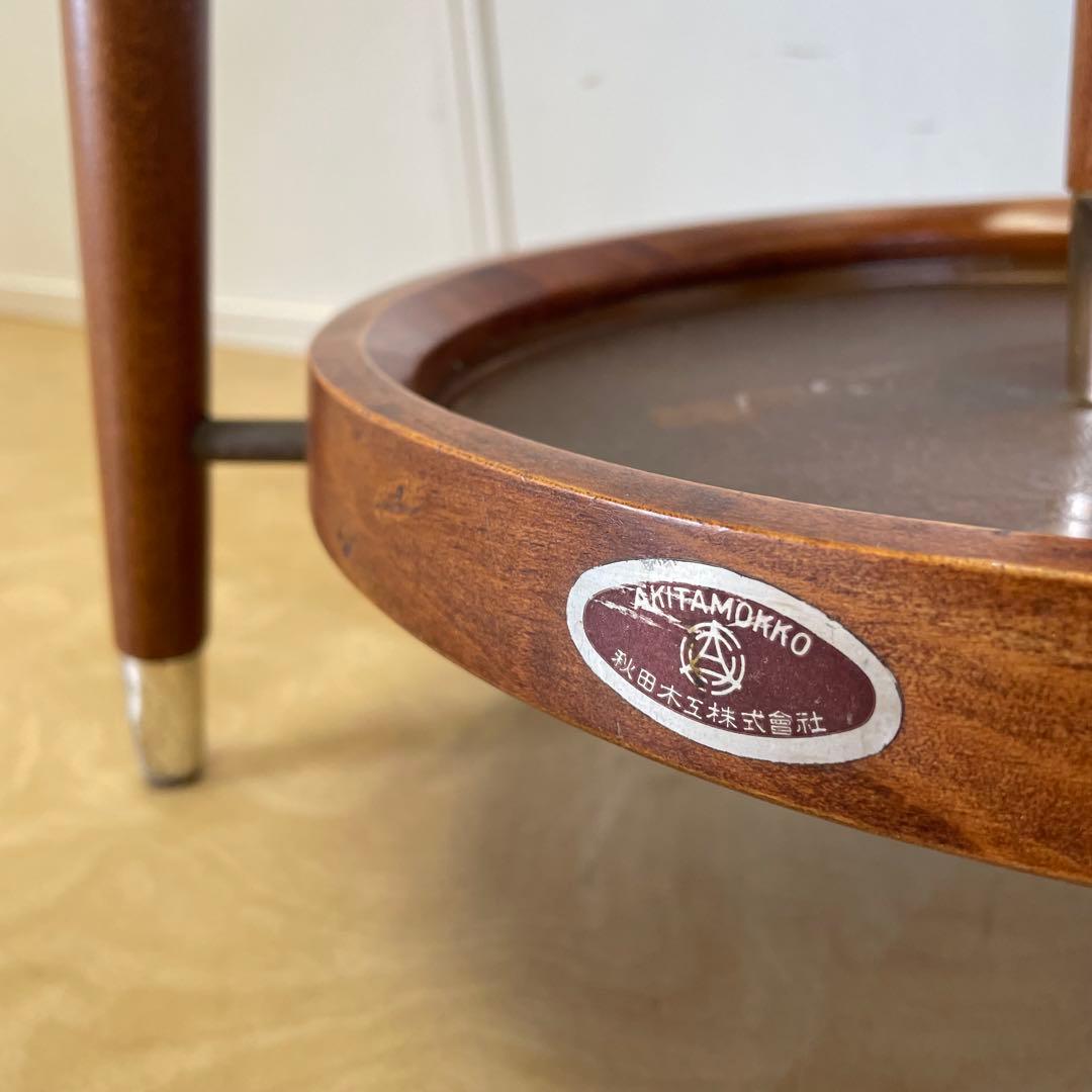 秋田木工 ポールハンガー④ コートハンガー 傘立て 洋服掛け ビンテージ