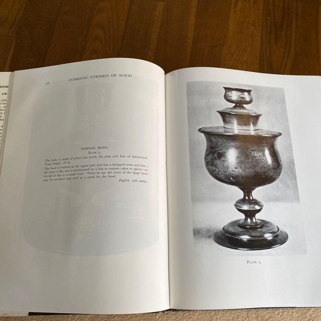 洋書 オーウェン・エヴァン＝トーマス 16世紀から19世紀の木製家庭用品