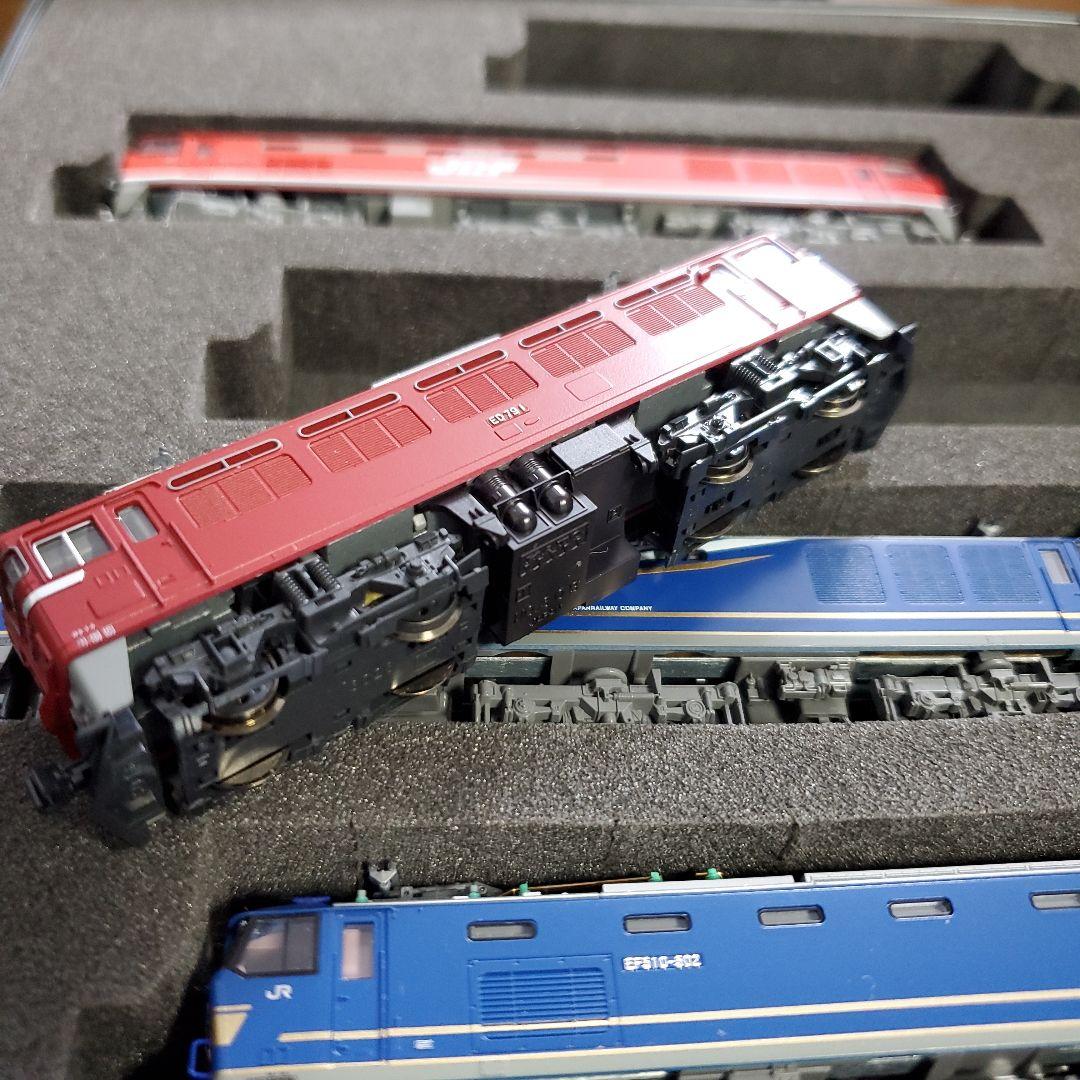 Nゲージ鉄道模型セット 6両