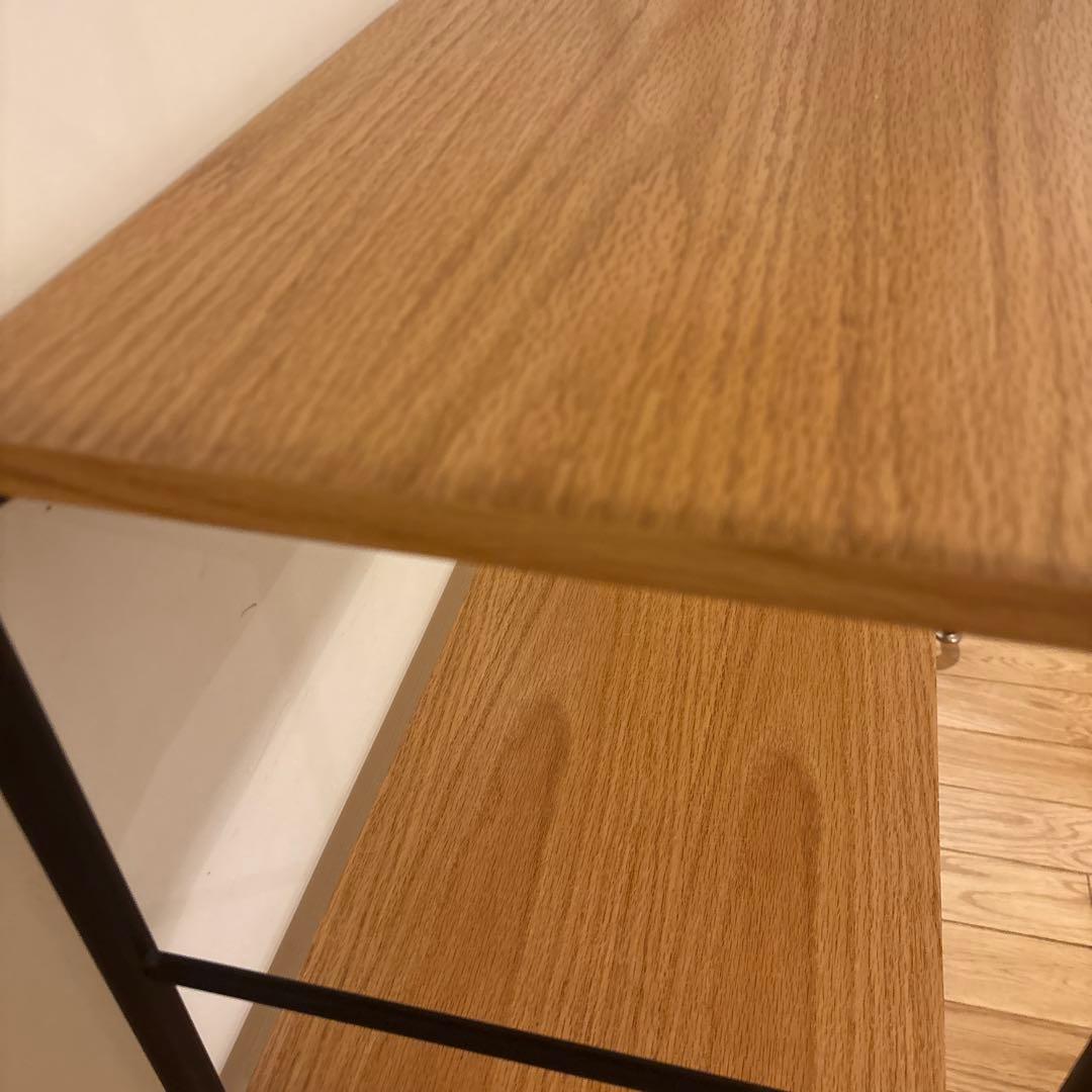 NOCE 天然木×アイアン オープンシェルフ 三段