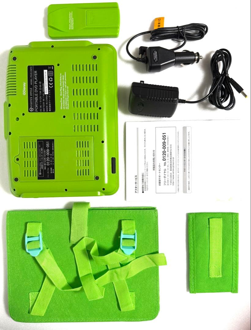 【美品】◼︎トイ・ストーリー◼︎9インチ★ポータブルDVDプレーヤー★付属品一式★