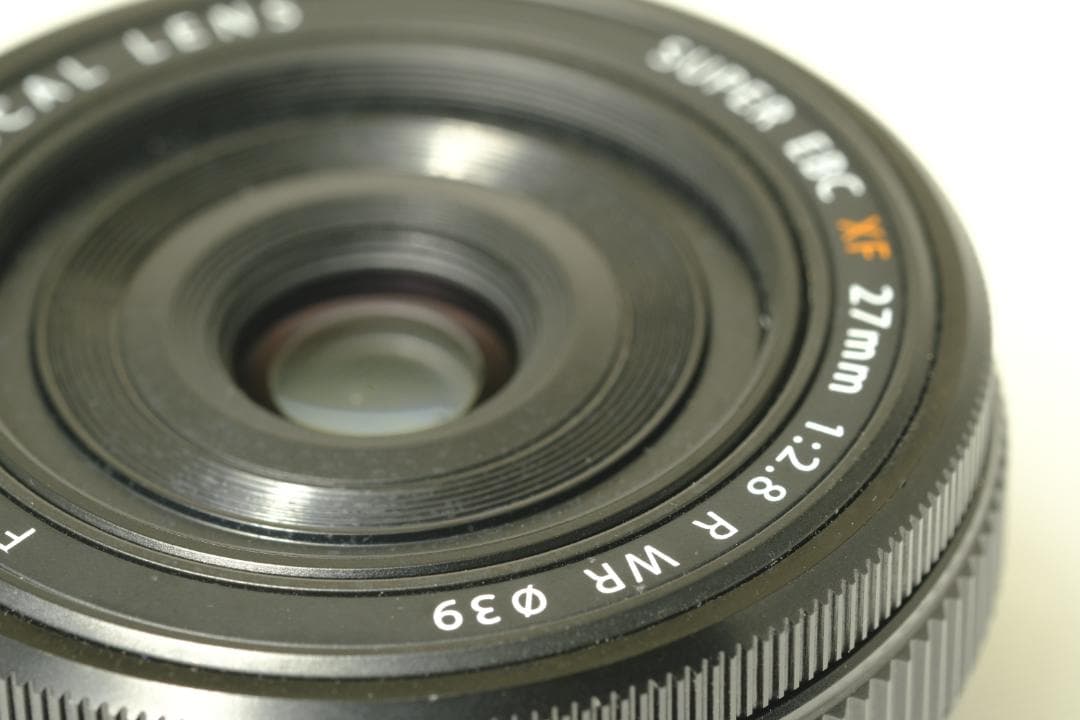 【中古】FUJIFILM XF27mm F2.8 R WR パンケーキ 単焦点