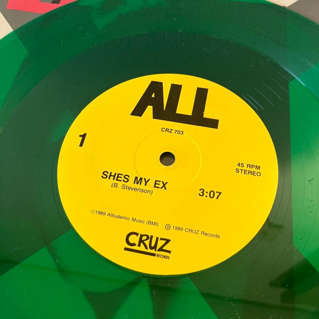 ALL She's My Ex chris shary イラスト入り　10インチ