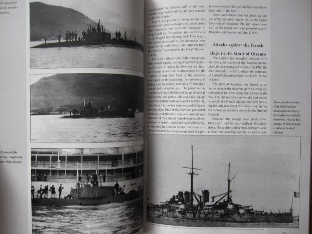 洋書 Austro-Hungarian Submarines in WWI