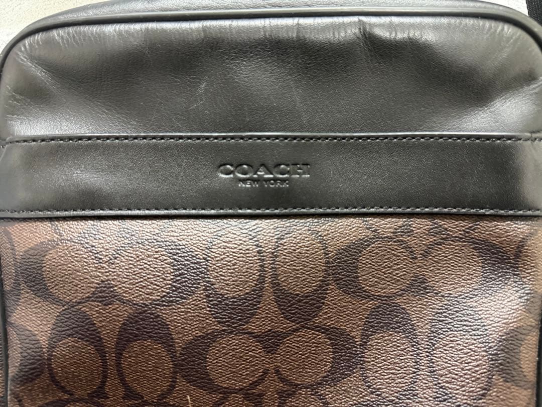 COACH ショルダーバッグ ブラウン ブラック