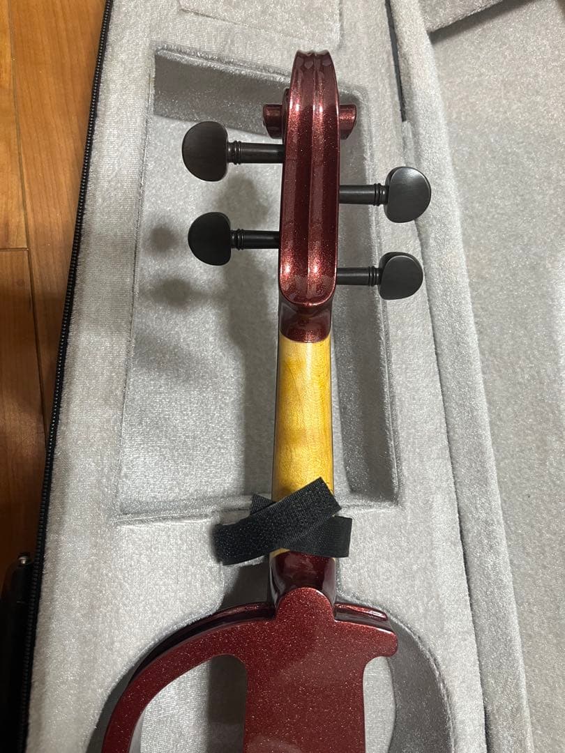 美品　ENNBOMレア色 サイレントバイオリン HVPV-30 エレキバイオリン