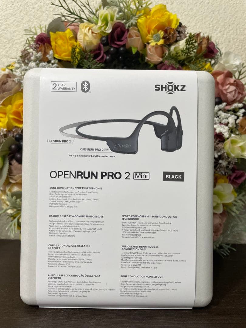 新品未開封shokz OPENRUN PRO2 mini 納品書付き