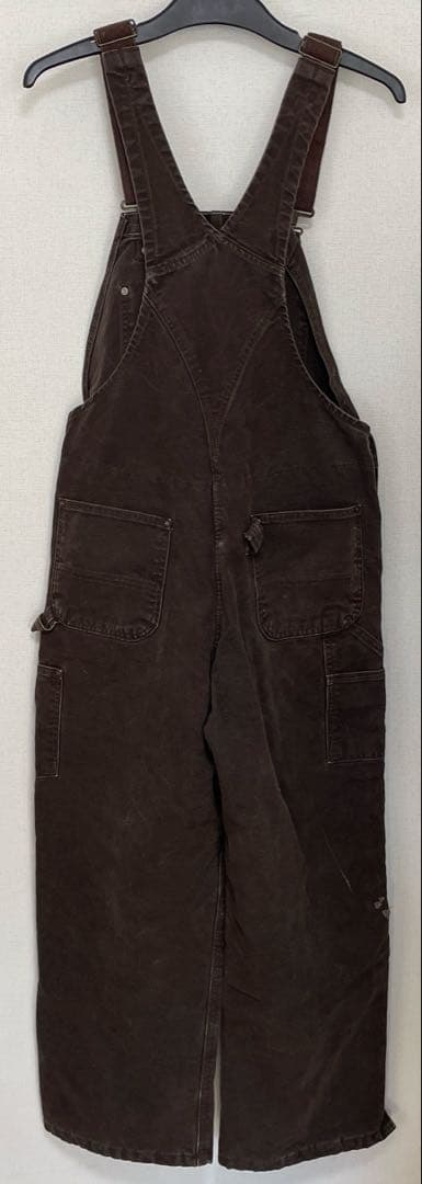 carharttカーハート　ダブルニー　ブラウン　オーバーオール 36×30
