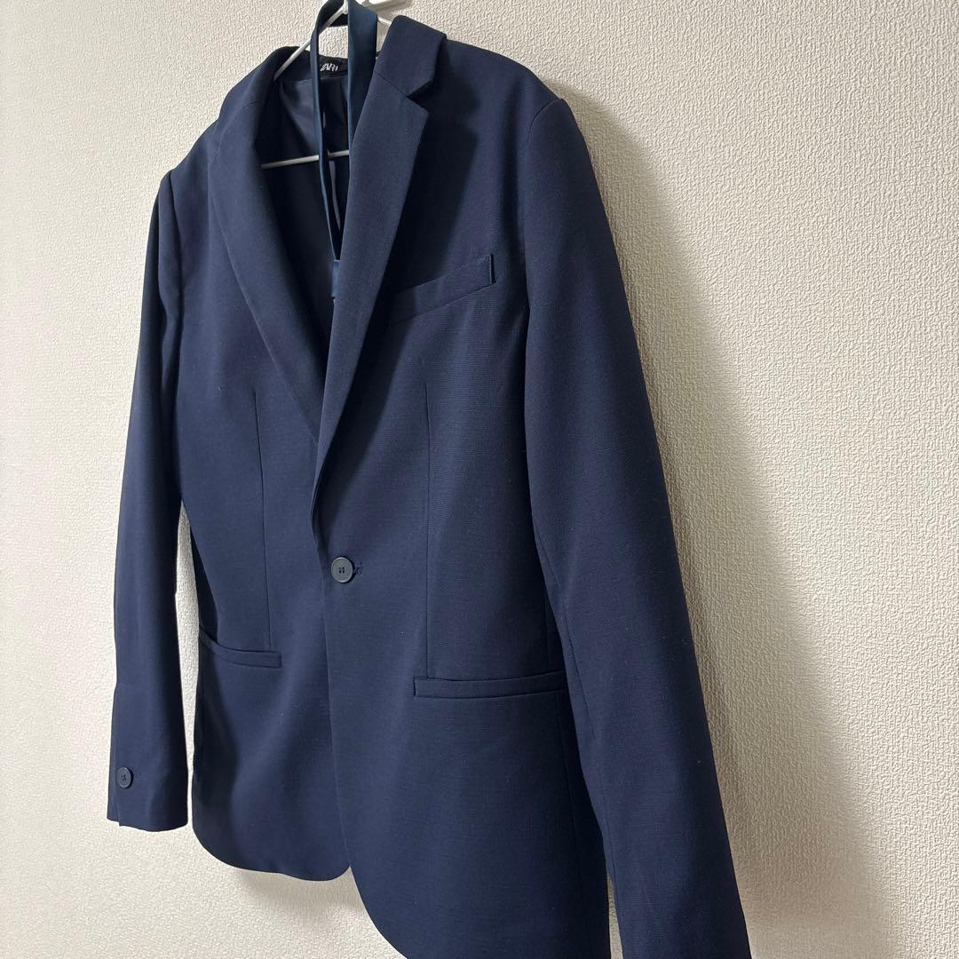 【新品】ZARA テクスチャー　スーツ　ジャケット　セット　140 150