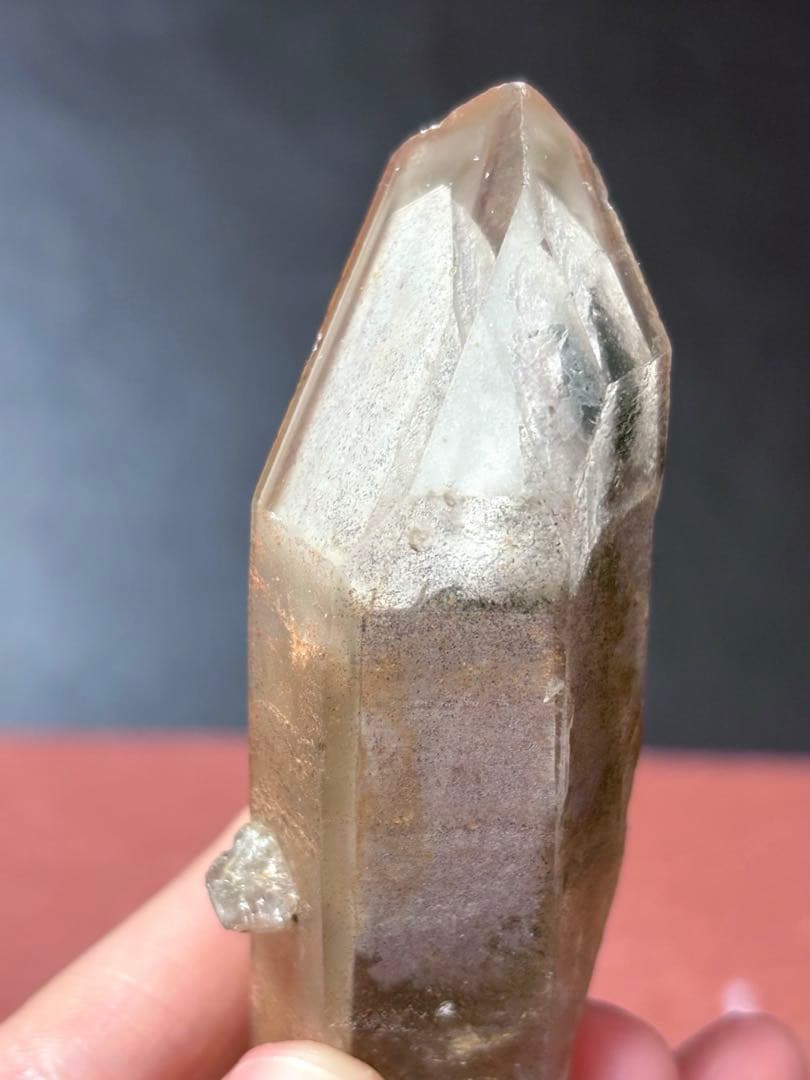 【超希少】ホワイトファントム 水晶 原石(ブラジル産) 鉱物標本