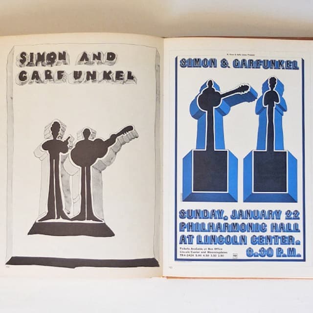 ミルトン・ グレイザー作品集+The Push Pin Style　2冊セット