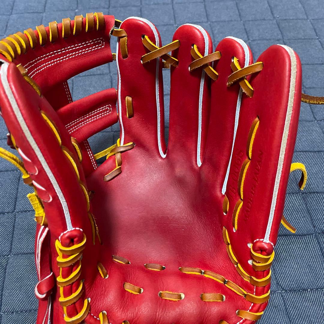 WAGYU JB パワーオレンジ硬式グローブ 専用ケース付き