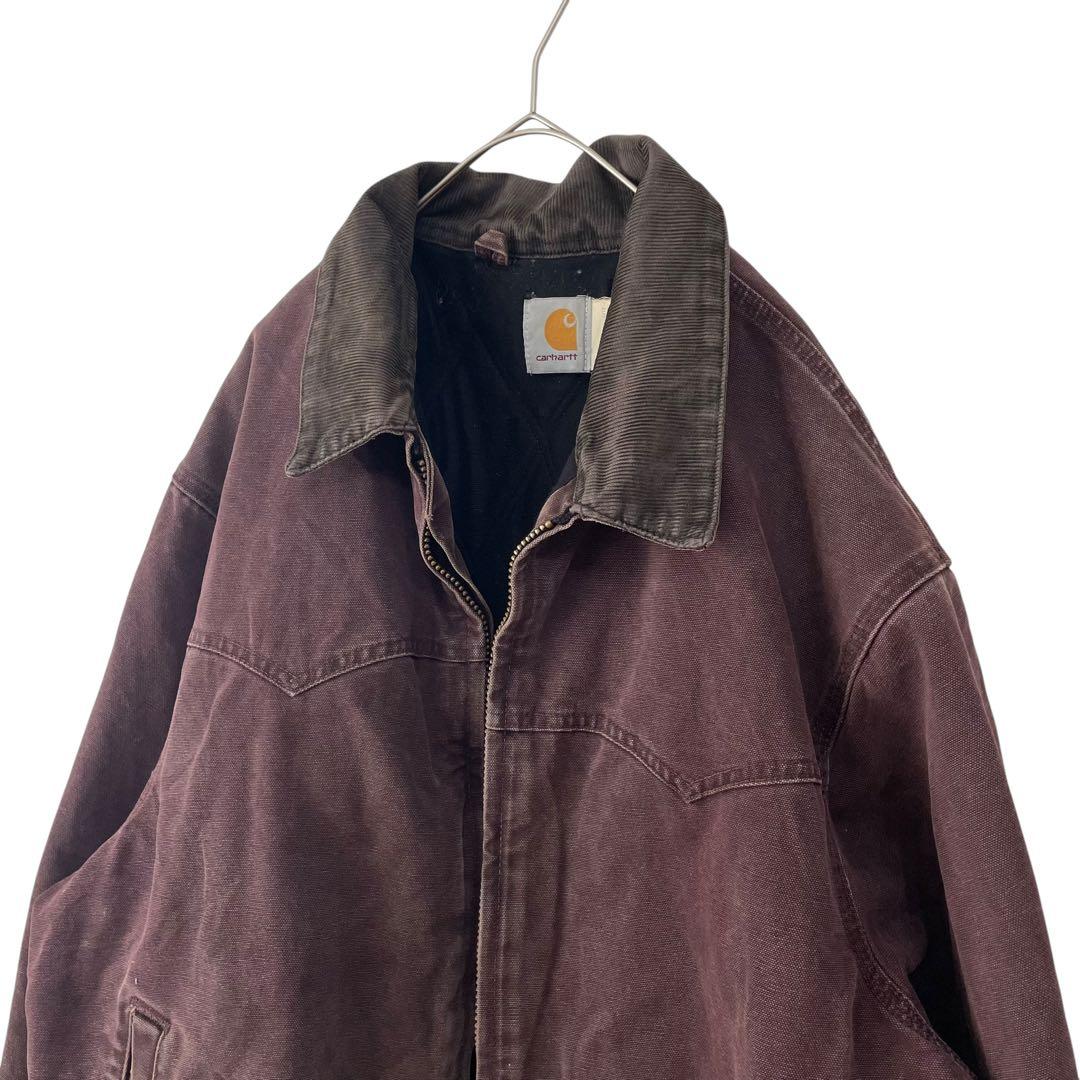 激レアカラー カーハート サンタフェ ジャケット バーガンディ 80s