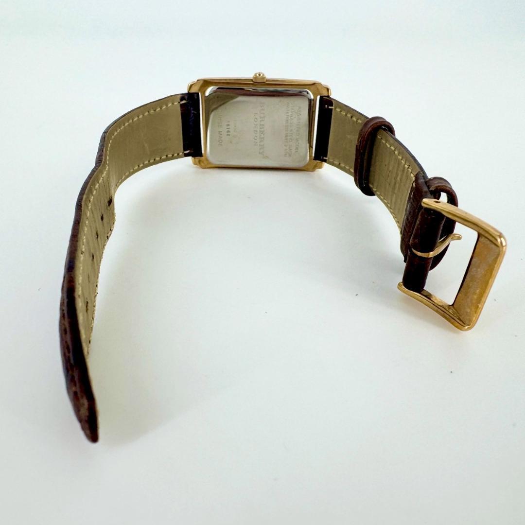 【新品電池】 BURBERRY バーバリー メンズ腕時計 ゴールド 12100G