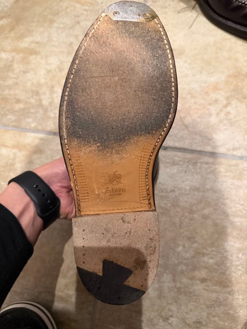 【極美品】Alden 2210 NST コードバン 6.5E アバディーンラスト