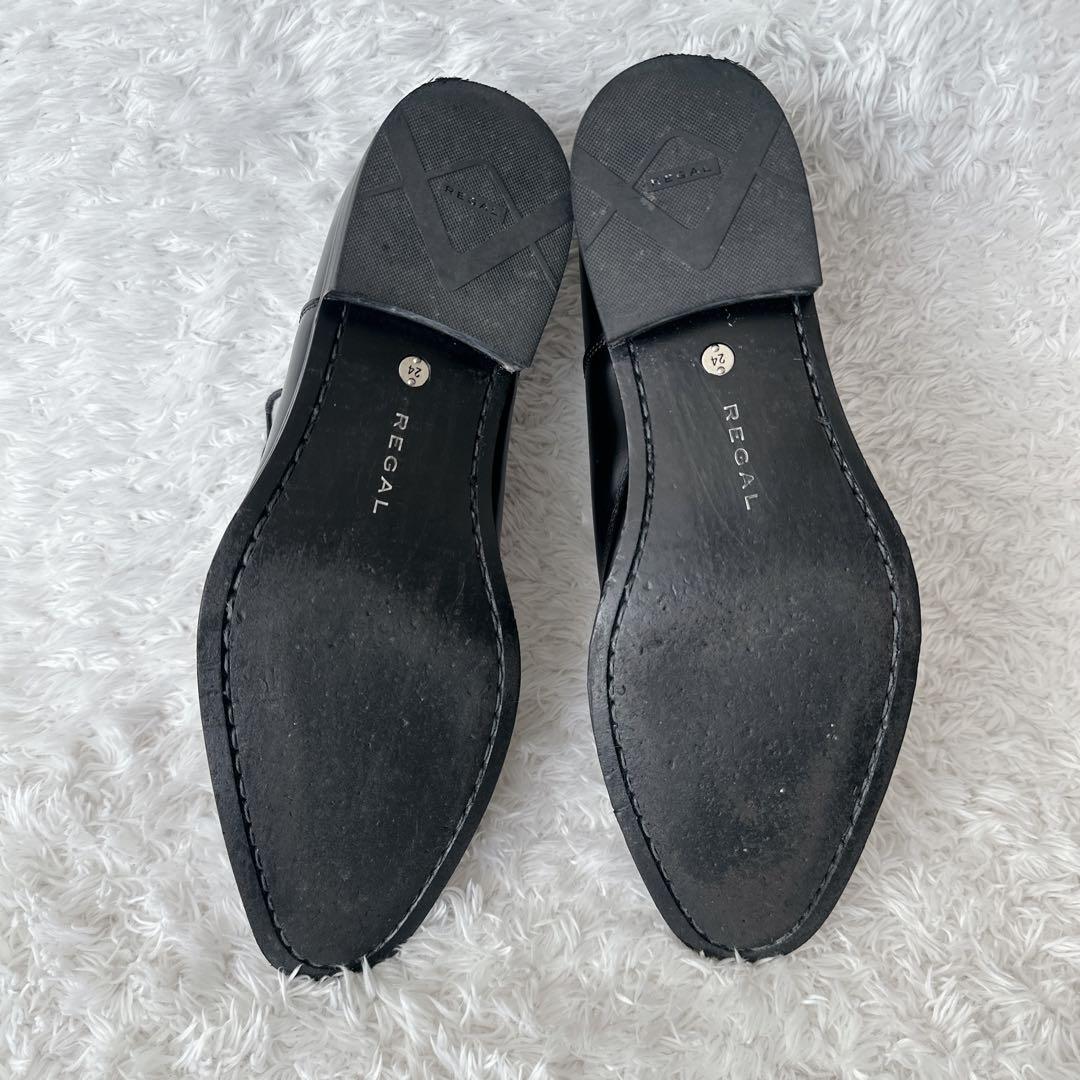 【美品】REGAL ビジネスシューズ　811R レースアップ　ブラック 24cm