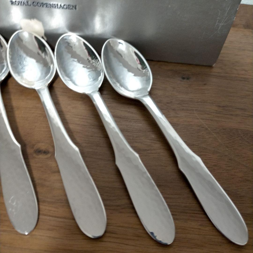 ジョージジェンセン スプーン 6本 カラトリー E.P.N.S刻印