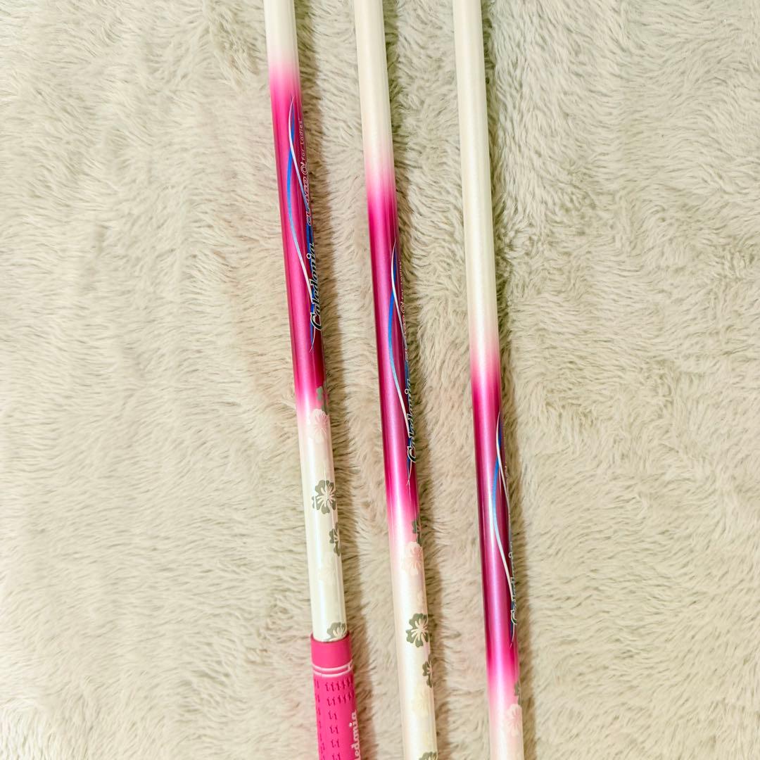 カレドニア レディースゴルフクラブセット CL-460α バッグ付き 7本