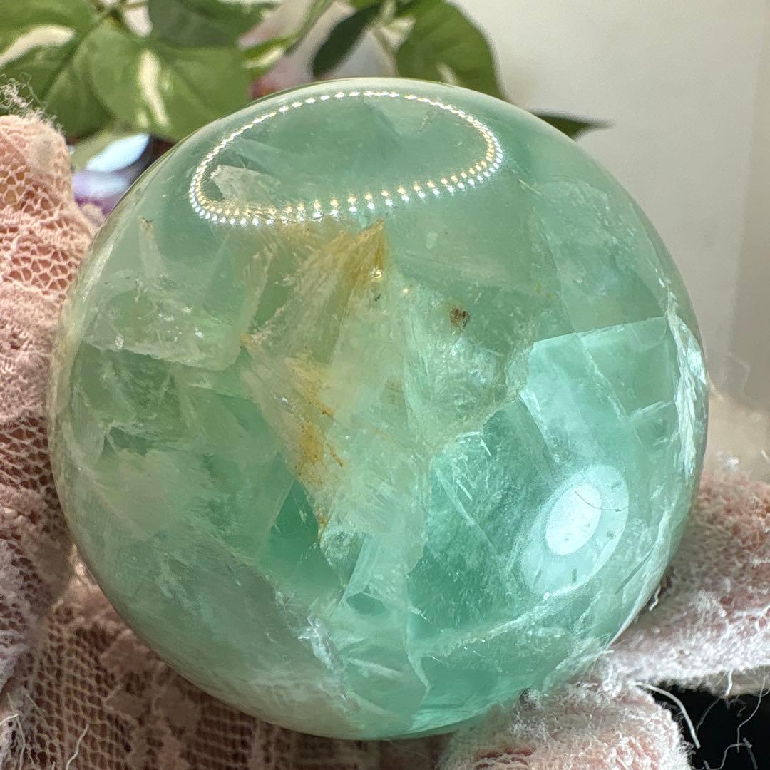 フェーザーインフローライトスフィア♡エメラルドカラー♡No.1999