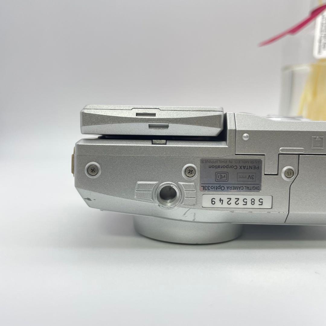 スマホ転送OK✨PENTAX Optio 33L✨動作確認済 単三電池 自撮OK
