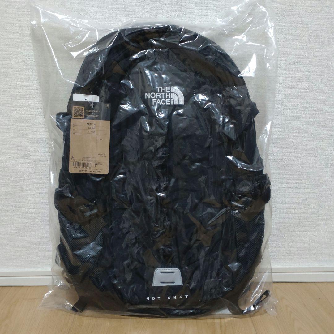 ノースフェイス ホットショット 27L リュック ブラック 【新品】
