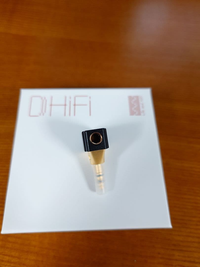 ddHiFiDJ44Gold正規品新品4.4mmジャック⇒3.5mm変換アダプタ