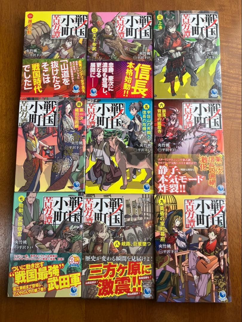 【小説】戦国小町苦労譚（アース・スターノベル）18巻セット