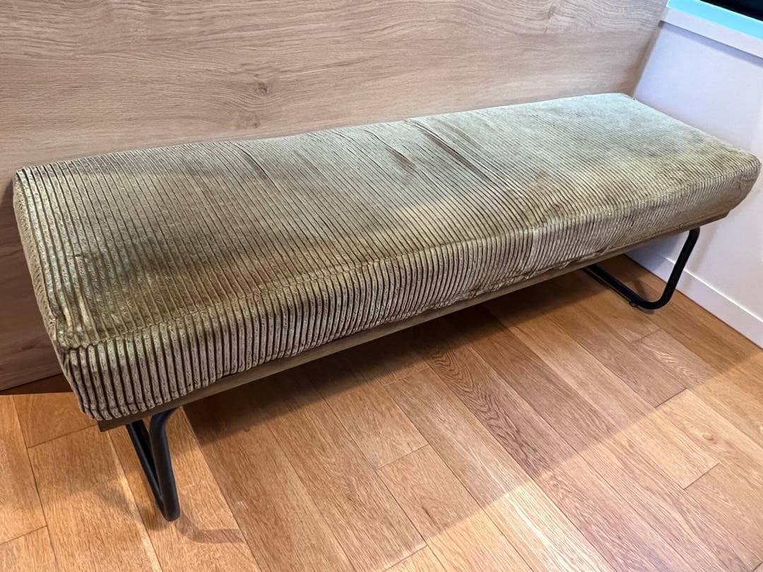 【特価/9月限定】ダイニングベンチ　WIRYダイニングセット 160cm