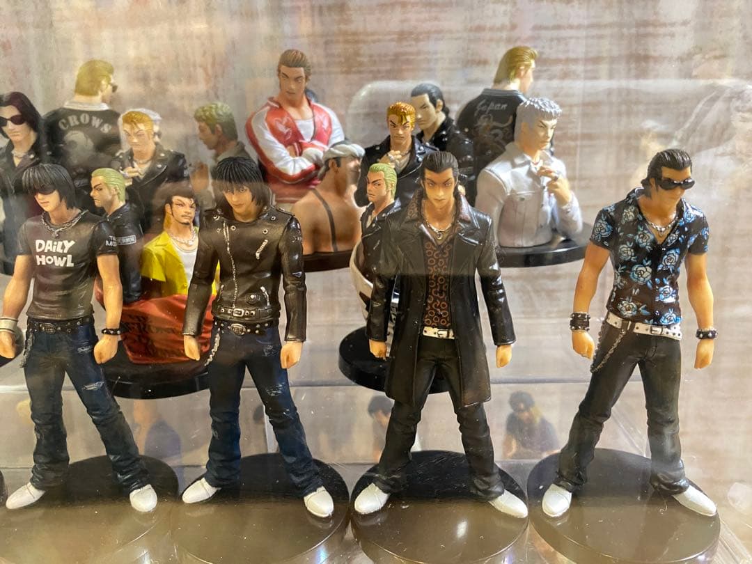 クローズ & WORST ブラックリストフィギュア まとめ売り 80体 ケース込