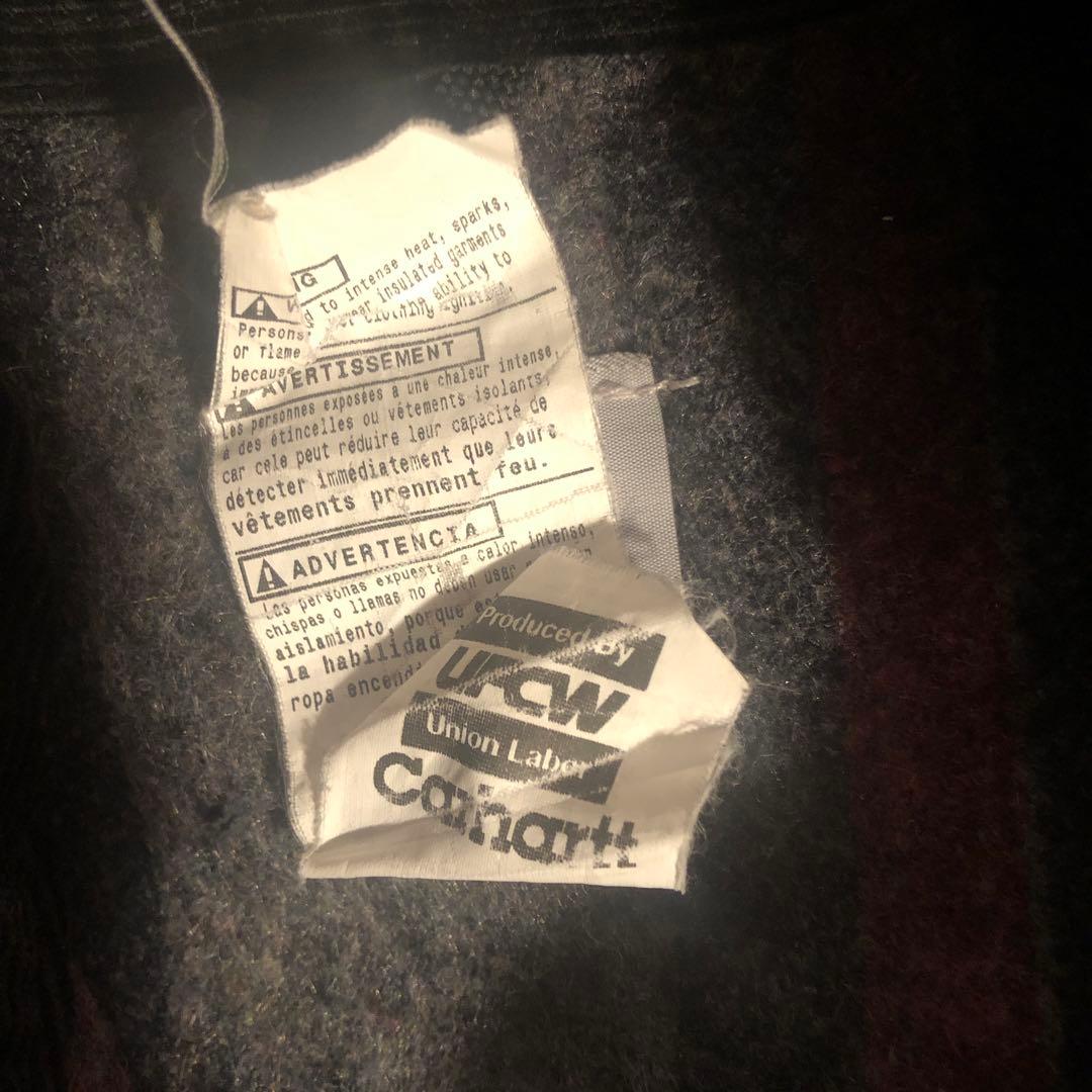 80' Carhartt BLACK デトロイトジャケット　USA製　40