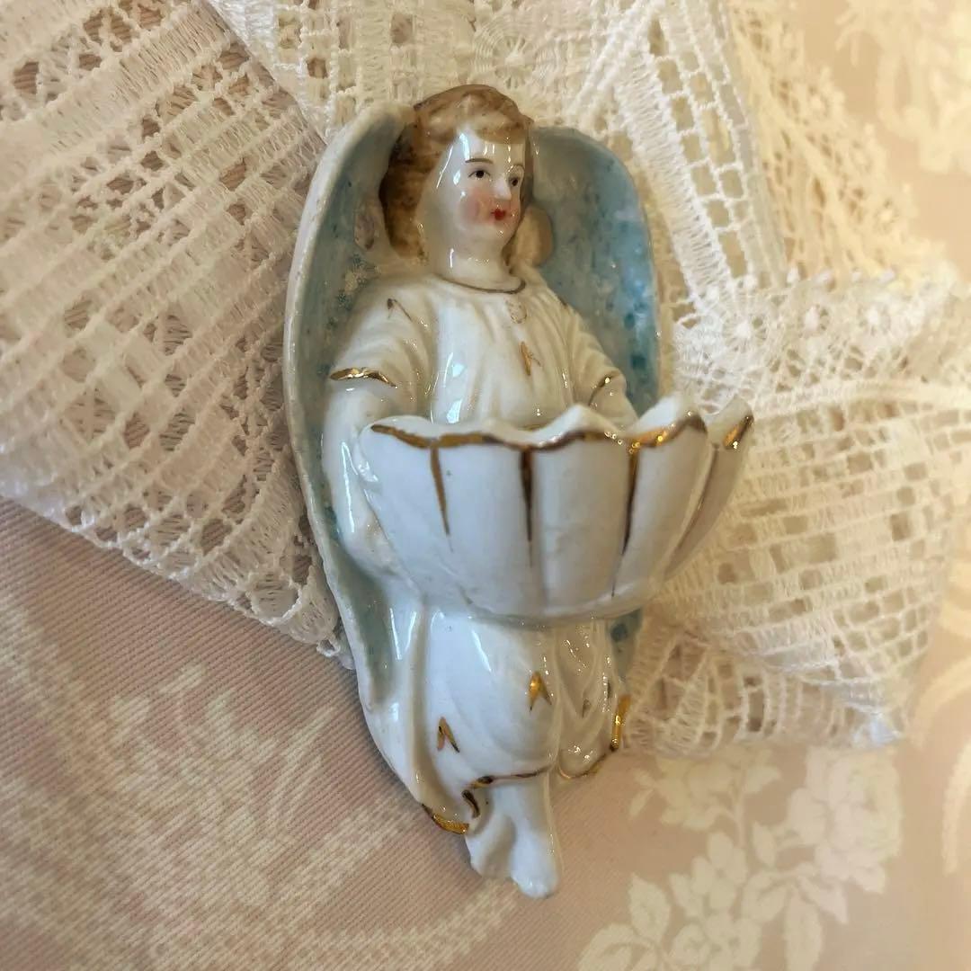 小さな天使の聖水盤 1950年代 フランスアンティーク