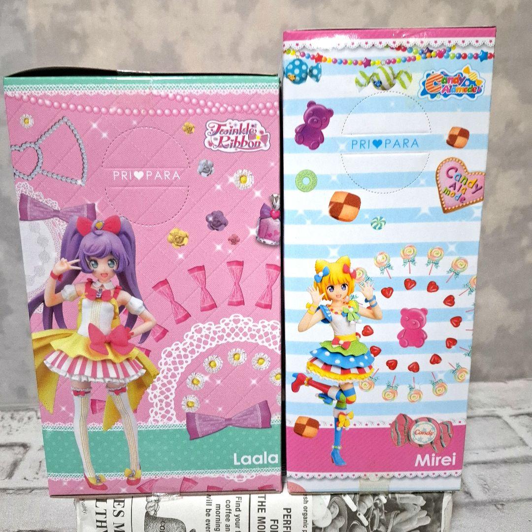プリパラ 真中らぁら 南みれぃ サイリウムコーデ フィギュア2点セット 未開封