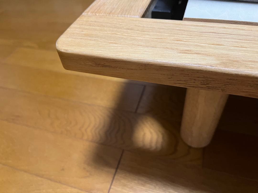 【無印良品】ベッドフレームオーク材 ダブル＋ヘッドボード