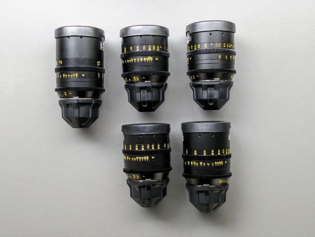 DZOFILM Vespid Prime Lens 5本 set PLマウント