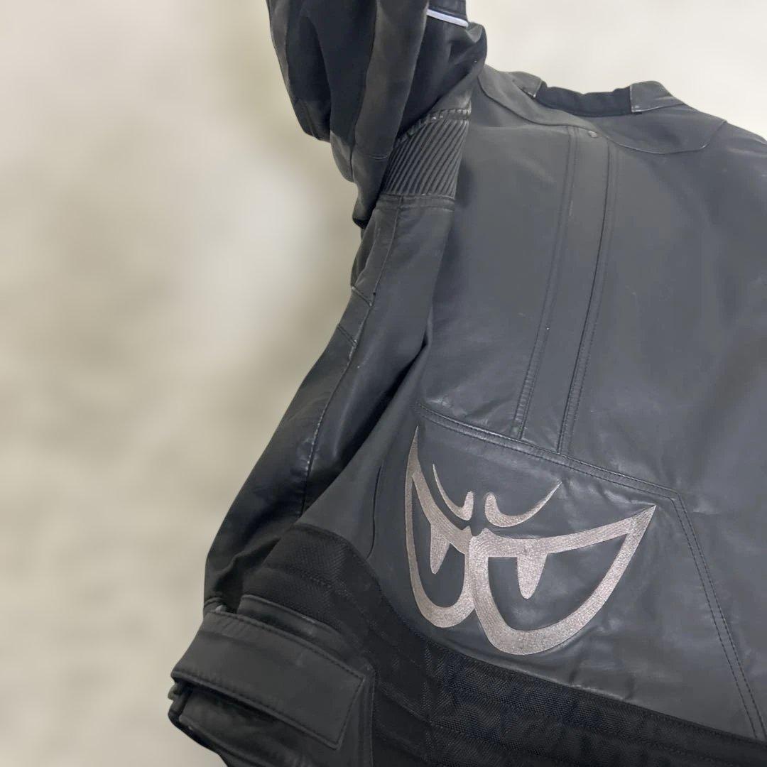 【良品】BERIK 本革 バイクジャケット 58サイズ　プロテクター