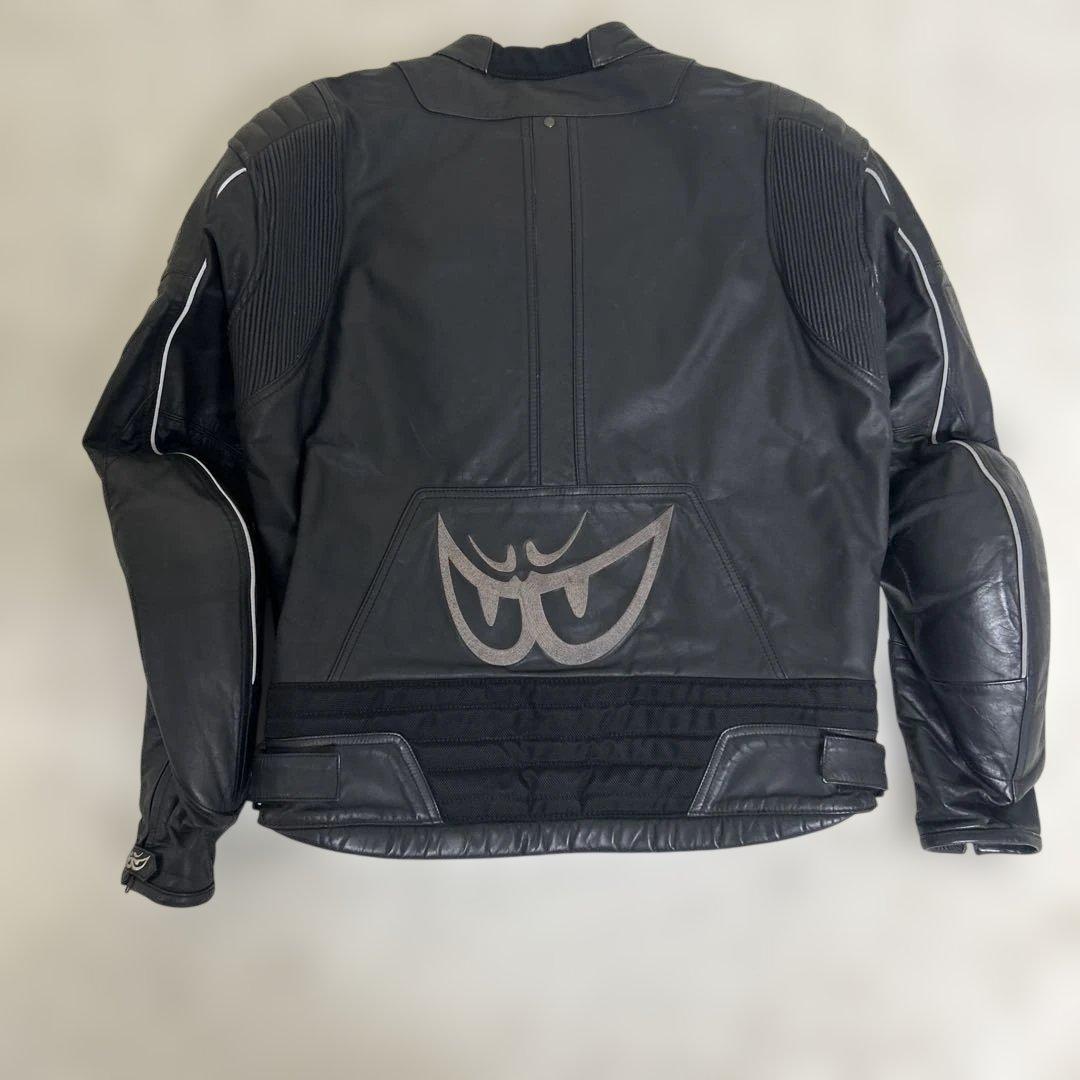 【良品】BERIK 本革 バイクジャケット 58サイズ　プロテクター