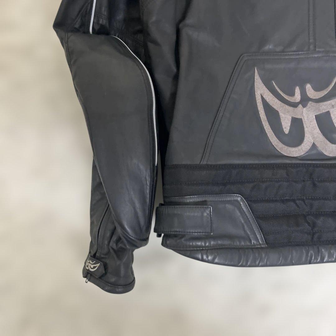 【良品】BERIK 本革 バイクジャケット 58サイズ　プロテクター