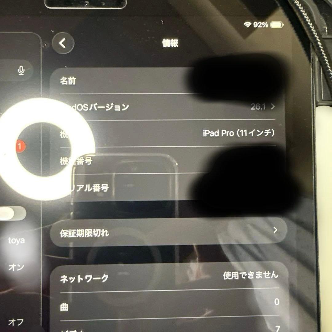 Apple iPad Pro (11インチ) 1TB スペースグレー