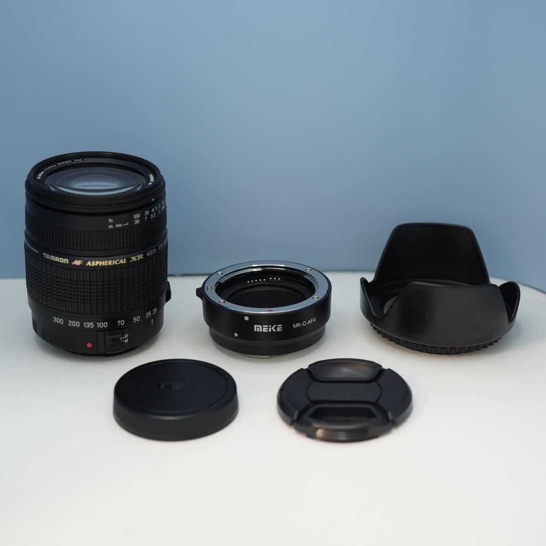 TAMRON 28-300mm Canon EF-M用標準+望遠レンズz0018