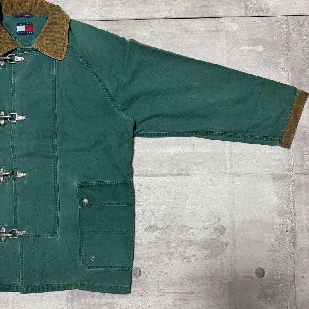 90s   ファイヤーマンジャケット グリーン M