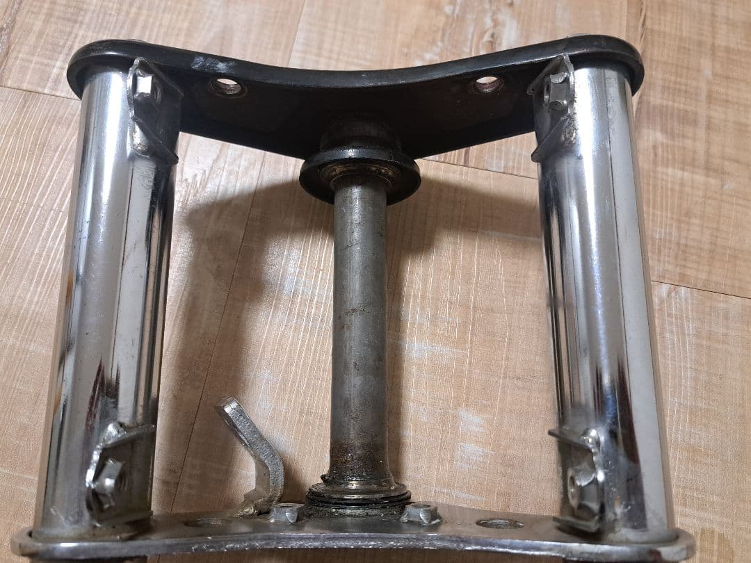 ゴリラフロントフォーク　メッキゴリラ