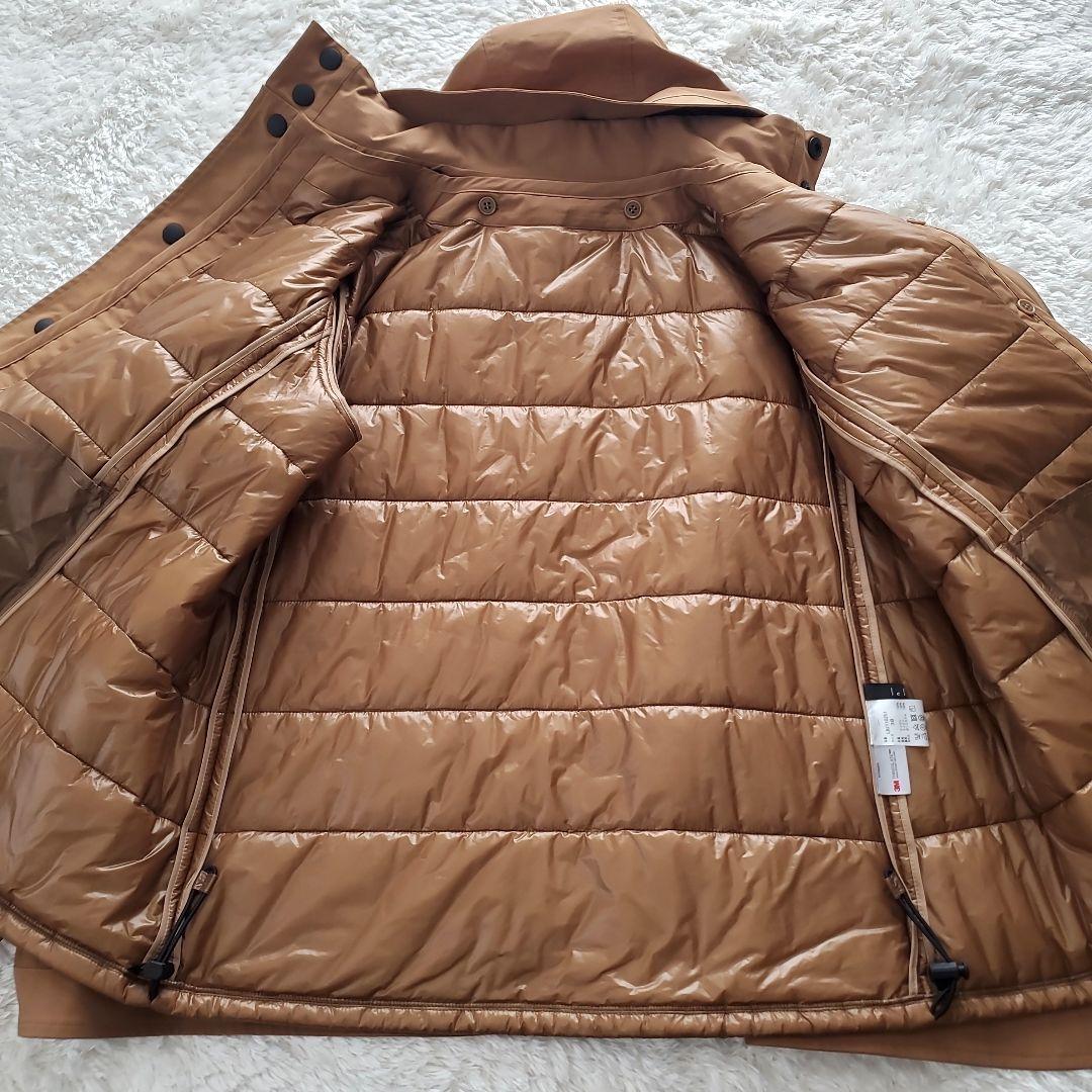 美品 レリル 3way ポンチョ 中綿ライナー付き ジャケット キャメル