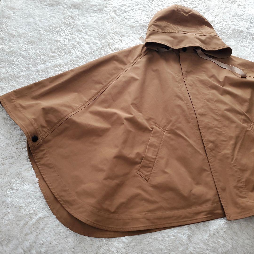 美品 レリル 3way ポンチョ 中綿ライナー付き ジャケット キャメル
